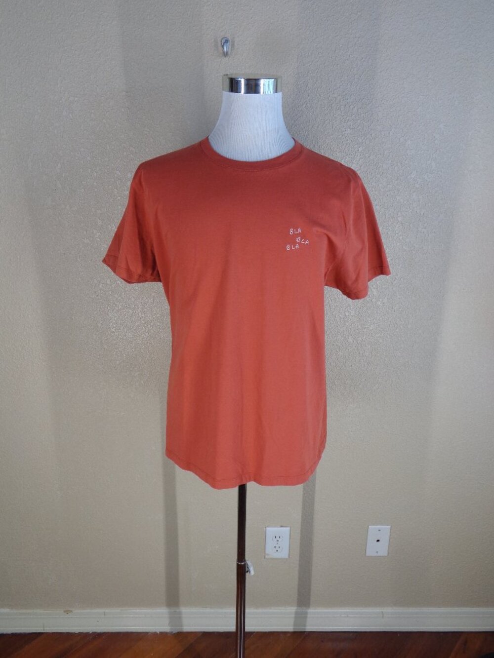 Maison La Biche Paris Men's Shirt sz XXL "Bla Bla Bla"